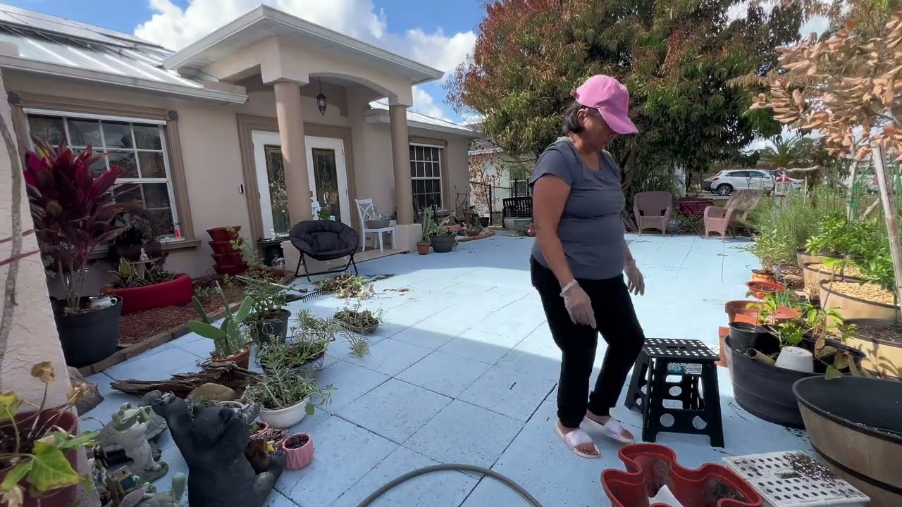 2/14/26 Do over of our front porch garden Part 1