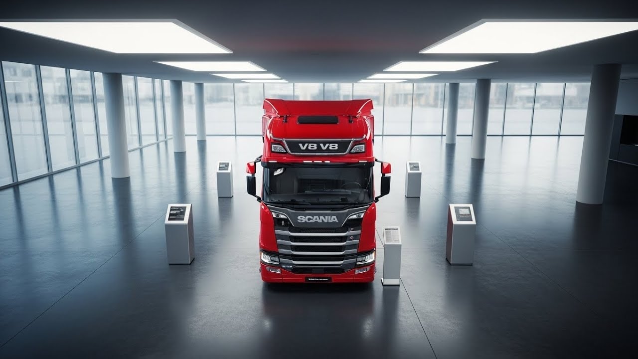 SCANIA V8 2026 SURPREENDE O MUNDO! NOVO VISUAL, POTÊNCIA ABSURDA E PREÇO REVELADO