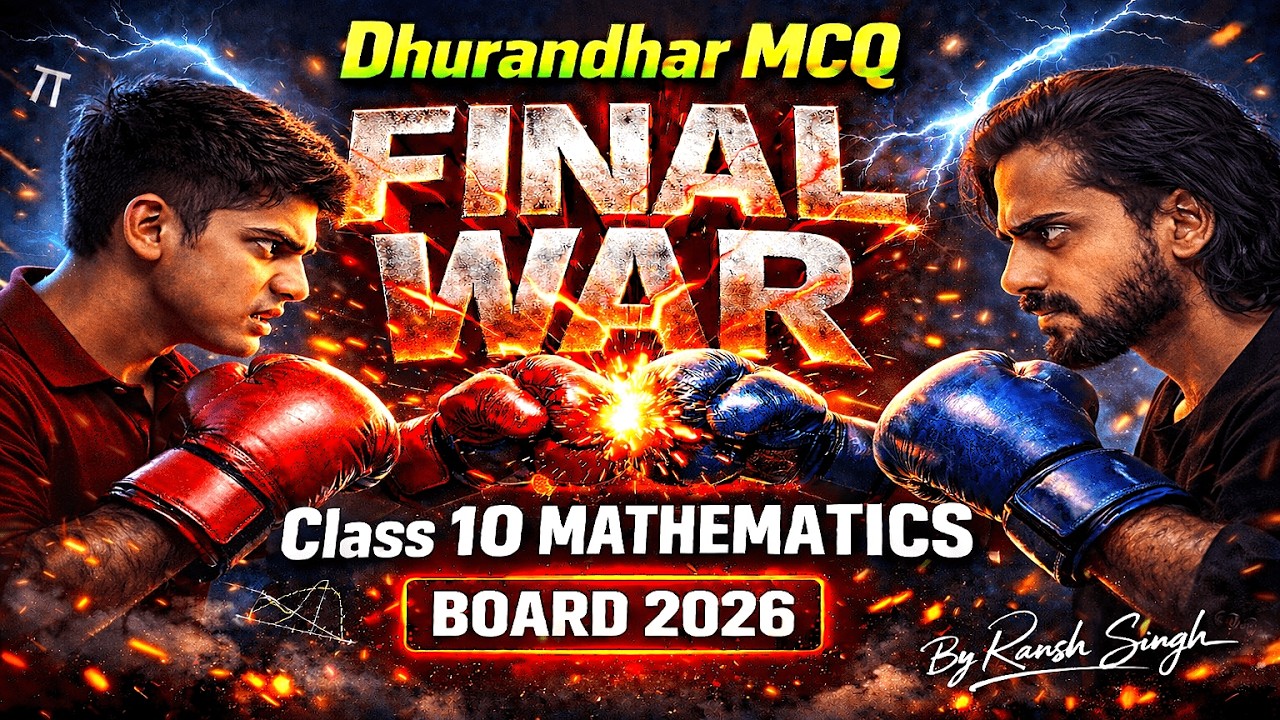 FINAL WAR 💣 Dhurandhar MCQ | 1 Video = MCQ Complete | Board 2026 | Exam se Pehle Must Watch