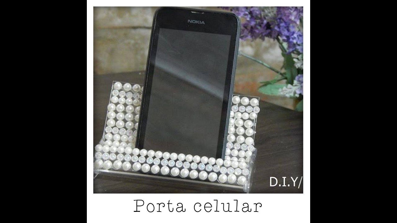 D.I.Y/Porta Celular, porta iphone com caixa fita K7