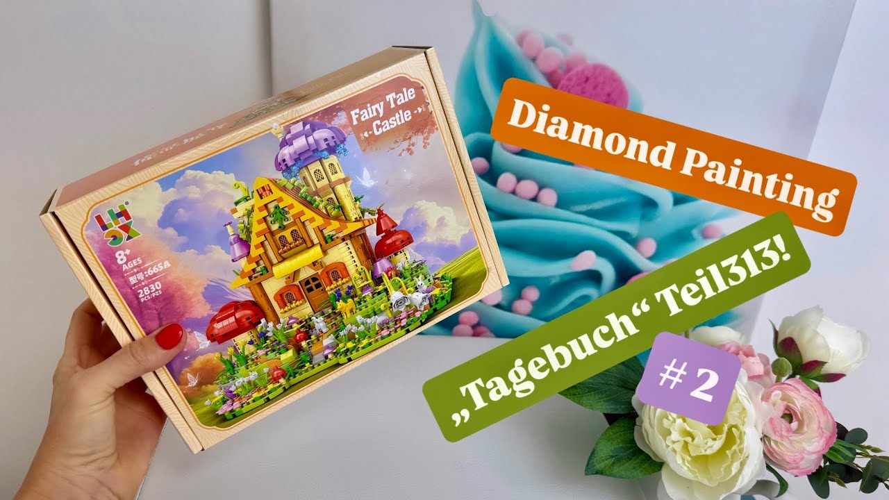 Diamond Painting „Tagebuch“ Teil313! 🙃💚 TEIL2! Die XMAS Ware ist endlich eingetroffen! 🤩💚