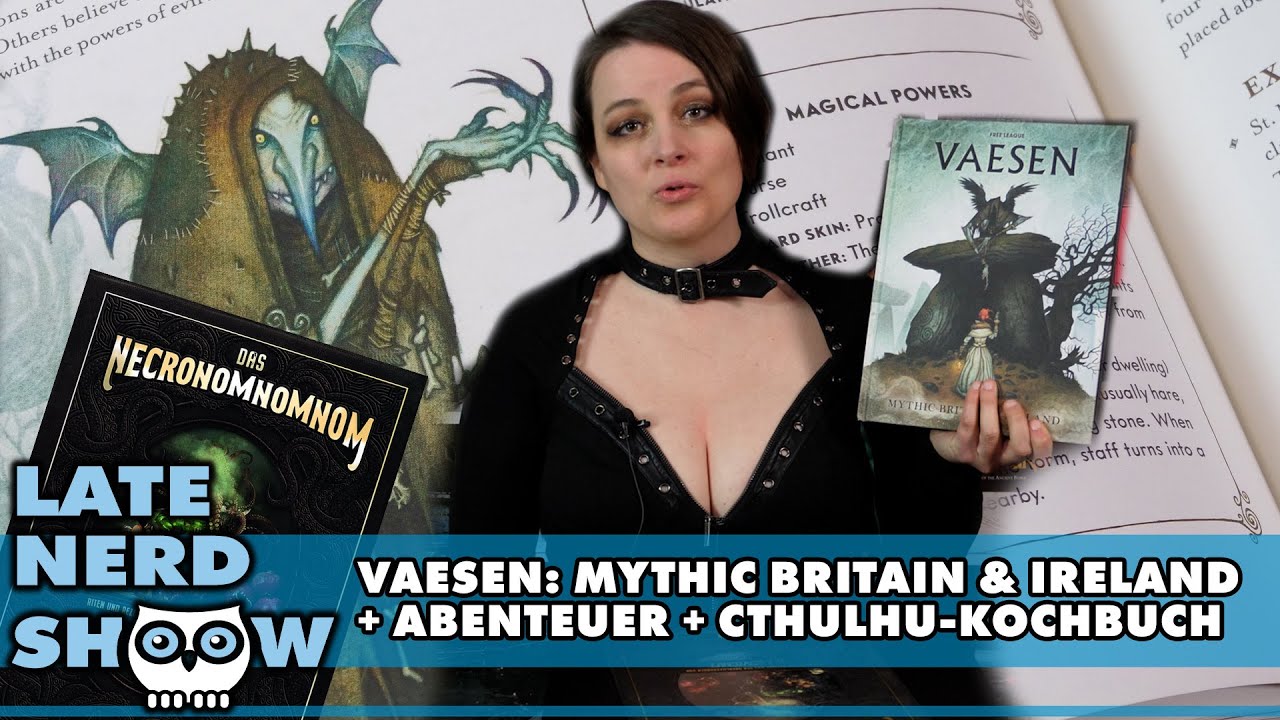 Mháire bespricht 2 neue Bücher für Vaesen und ein Cthulhu-Kochbuch