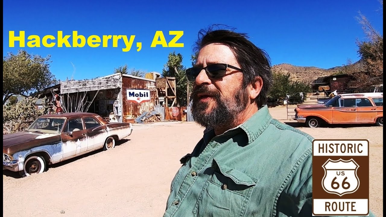Historic Route 66 in Hackberry Arizona - The General Store and Gas Station