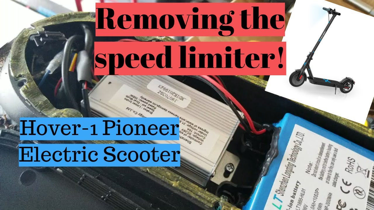 Снятие ограничителя скорости: электросамокат Hover-1 Pioneer #speedhack