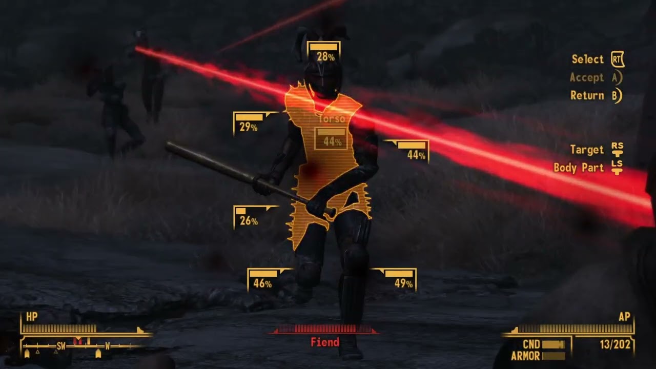 Showing Sam her first fallout game new vegas VOD 7