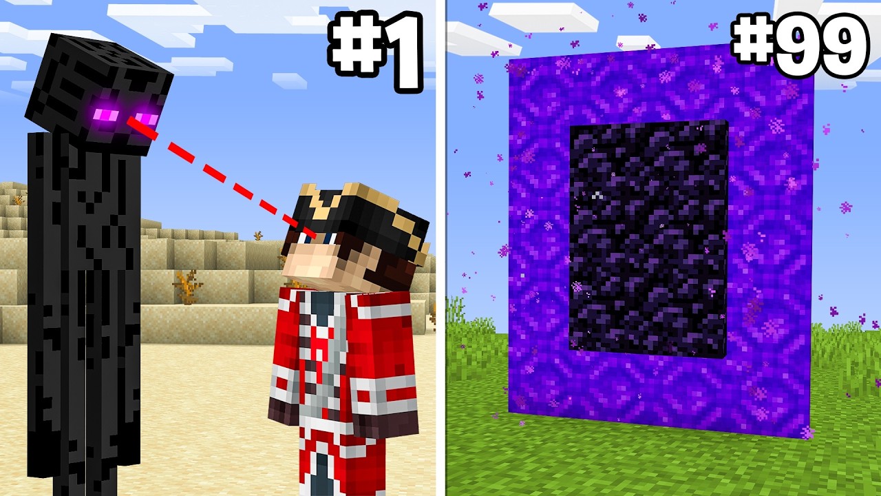 J'ai Brisé les 100 RÈGLES INTERDITES sur Minecraft !