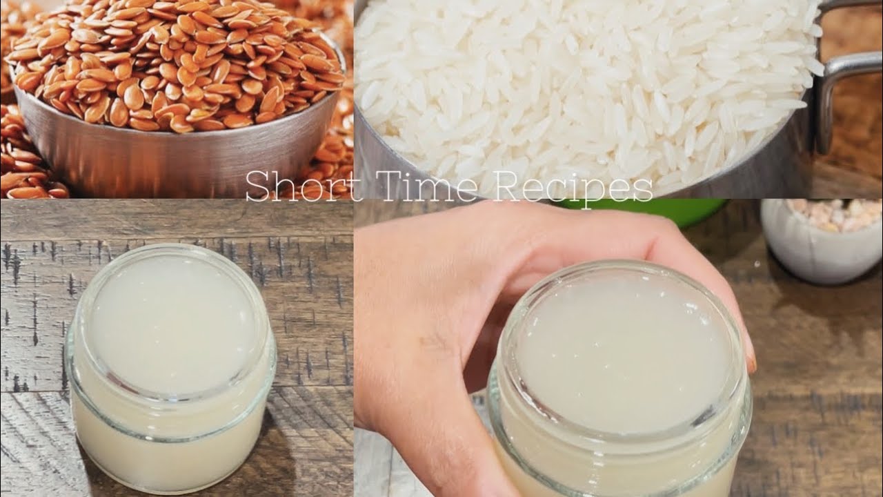 Flax Seeds with Rice Face Mask for Skin Whitening,Brightening,Anti-aging | Natural Botox