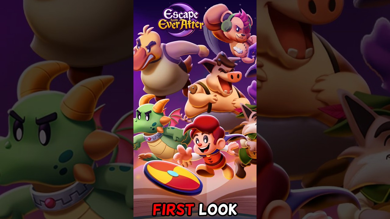 First Look: #escapefromeverafter | Thanks #hypetraindigital! | #indiegame #ad