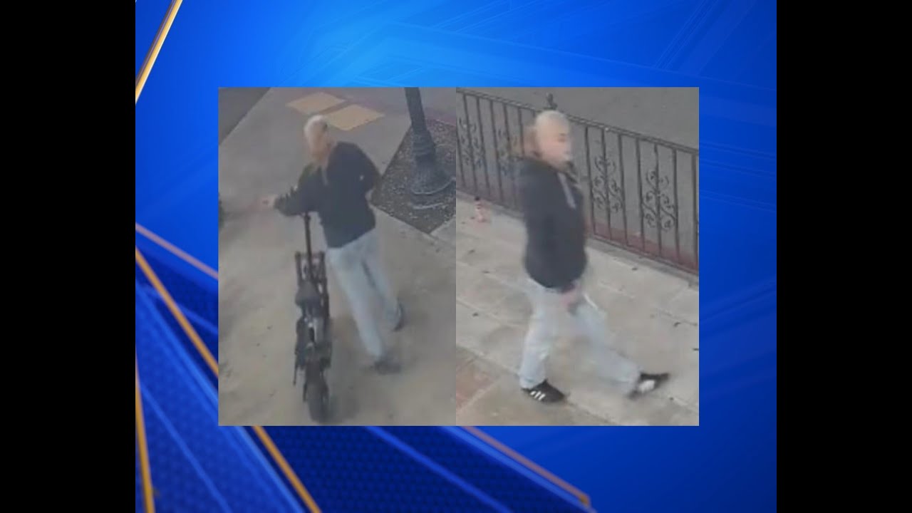 Bakersfield PD releases video of alleged electric scooter theft at SW Bakersfield Goodwill Store