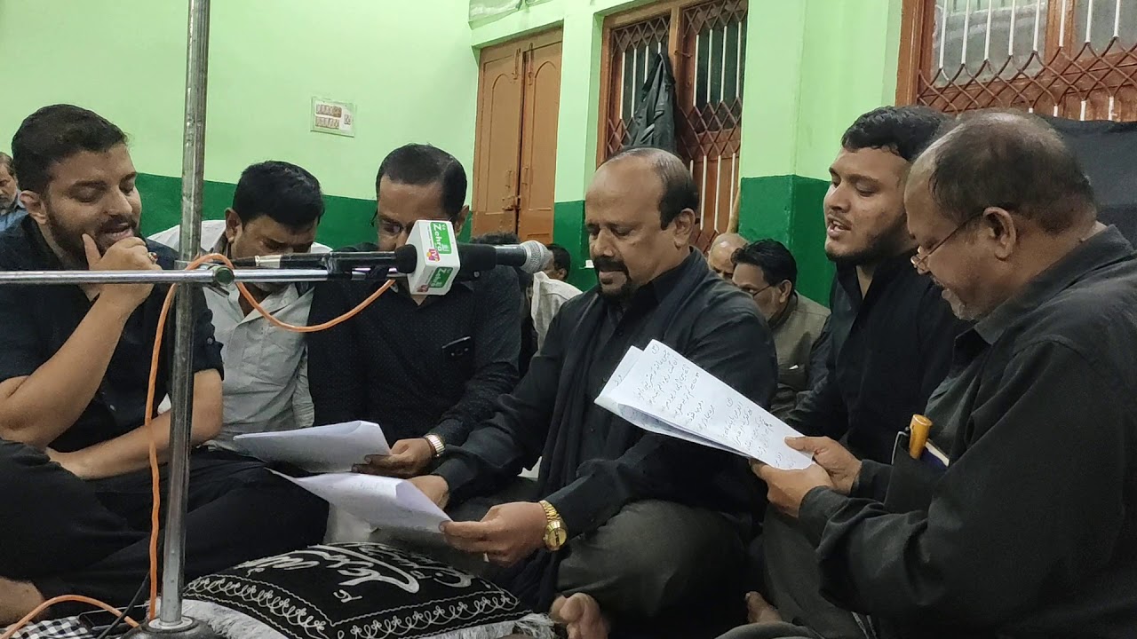 Marsia | Lutgaya Asr Ko Jab Bagh-E-Shahinsha-Arab | Marsiakhwan | Janab Nabi Raza Saheb | Bangalore.