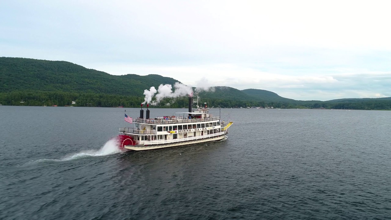 Amazing Lake George drone video in 4k