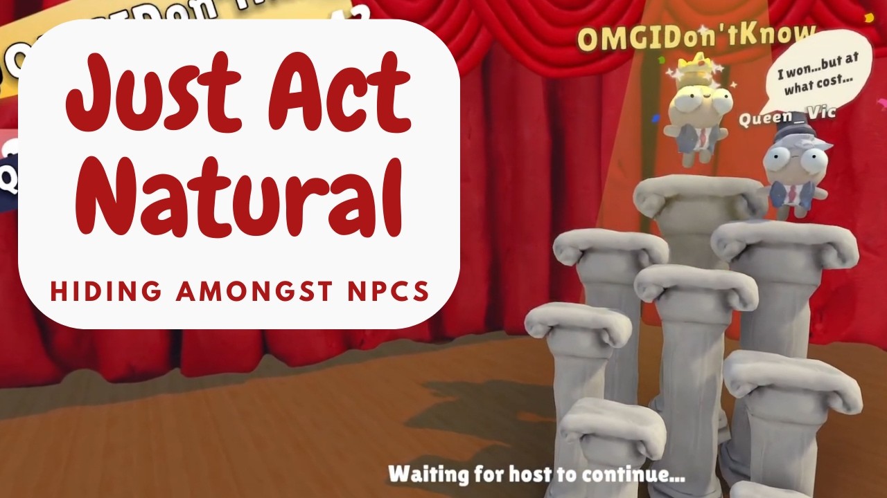 JUST ACT NATURAL #1 - Don't Get Caught!