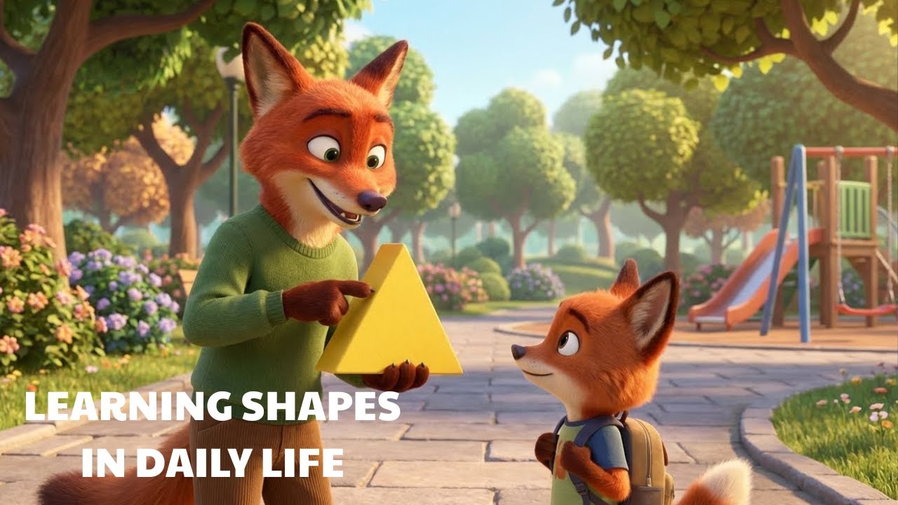 Zootopia 2 | Home & Park Shape Hunt: Circles, Squares, Triangles | Nick & July’s Little Family