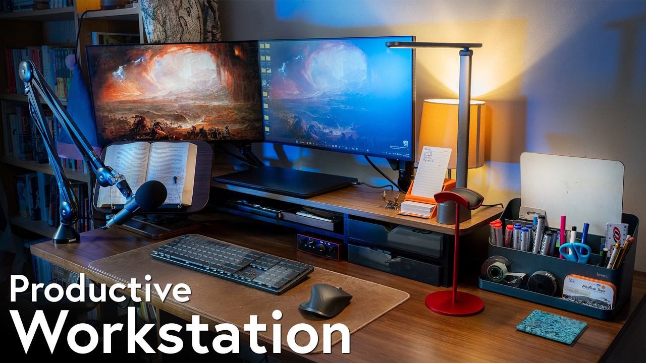 The ULTIMATE Productivity Desk Setup 2026
