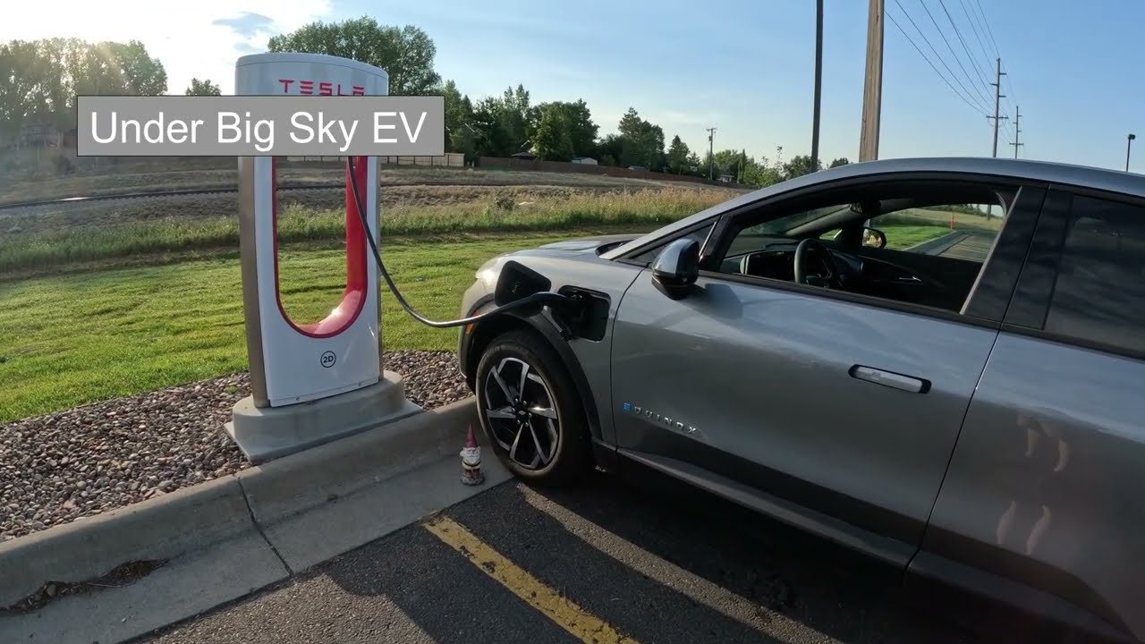 Charging 40 to 80% on  Charging Tesla Supercharger , 2025 Chevrolet Equinox EV