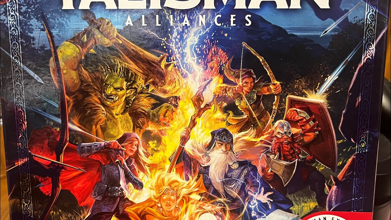 Talisman Alliances Trial 1 part 1 play through in The Man Cave