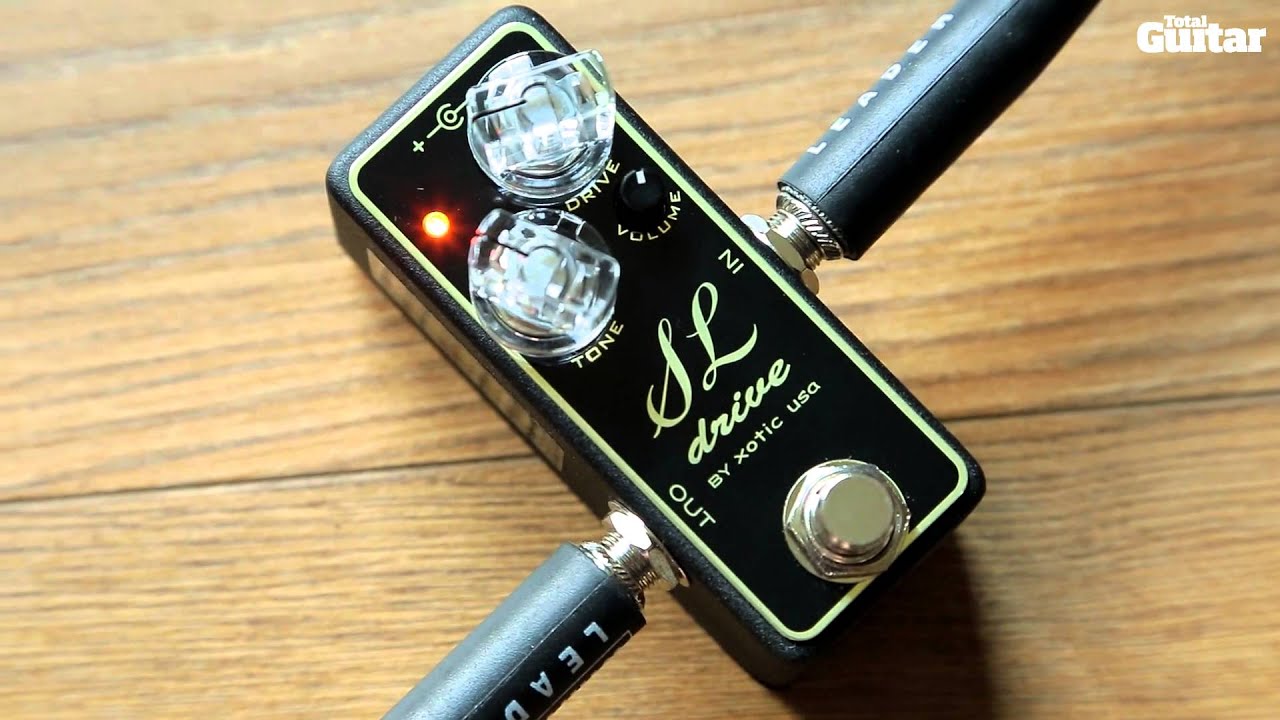 Xotic SL Drive overdrive guitar effects pedal demo