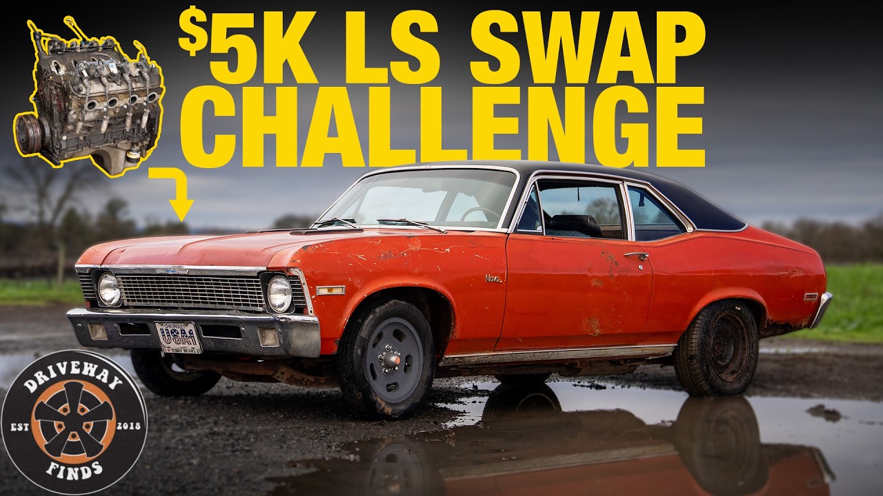 Is a budget LS swap still possible? Building the ultimate sleeper barn find Nova! | Driveway Finds