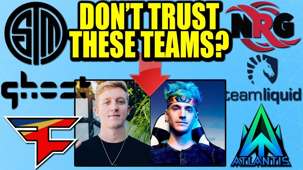 Tfue & Ninja DO NOT Trust These Teams... But Why? (THE TRUTH)