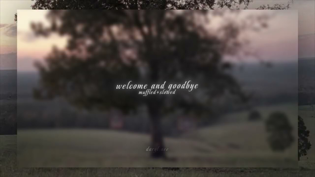 dream, ivory - welcome and goodbye - slowed + muffled intro (edit audio)