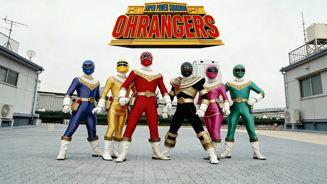 Crunchy English Cover - Choriki Sentai Ohranger - Opening Theme