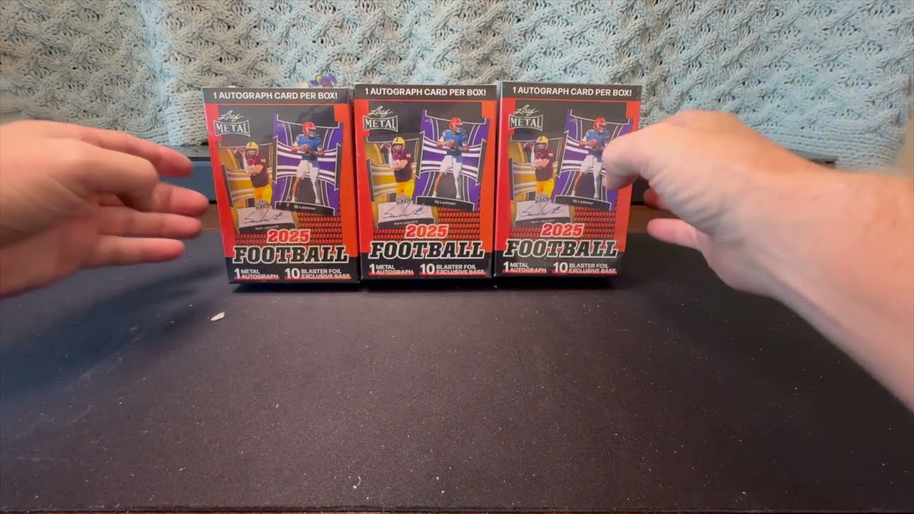 🚨2025 Leaf 🍁 Metal Blaster Box Rip. Guaranteed Auto 🚨