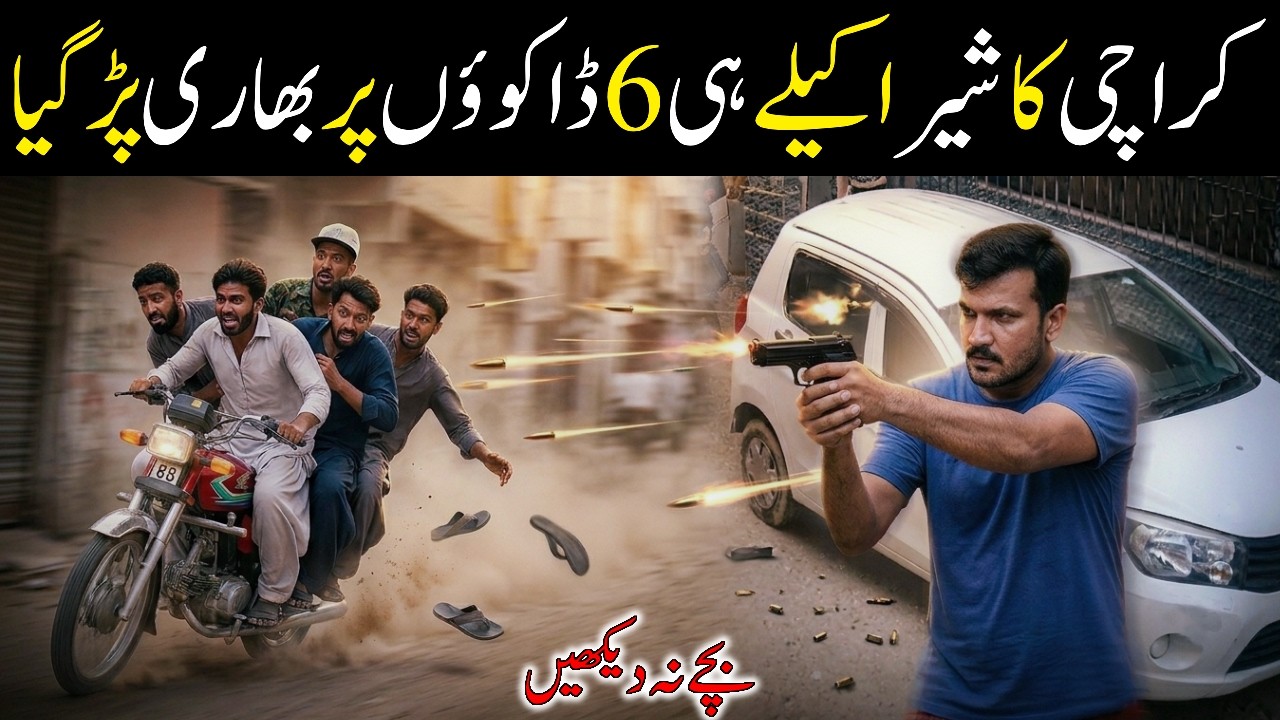 Brave Man ❤️❤️💪 Unbelievable CCTV 😱 Korangi Karachi