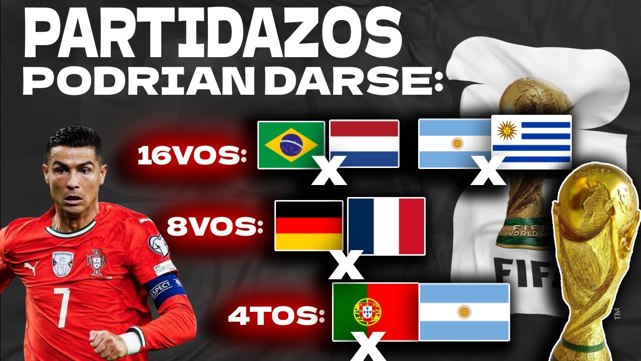 LOS PARTIDAZOS que podr&iacute;an darse despu&eacute;s de GRUPOS, y tambi&eacute;n los MEJORES partidos de grupos