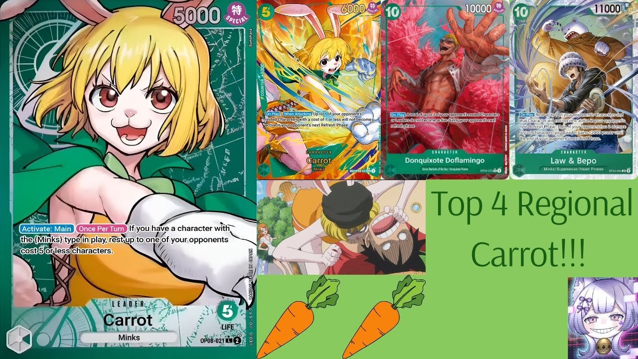 Carrot got Top 4 at a Regional in OP12.5l!? Deck Breakdown and Gameplay!
