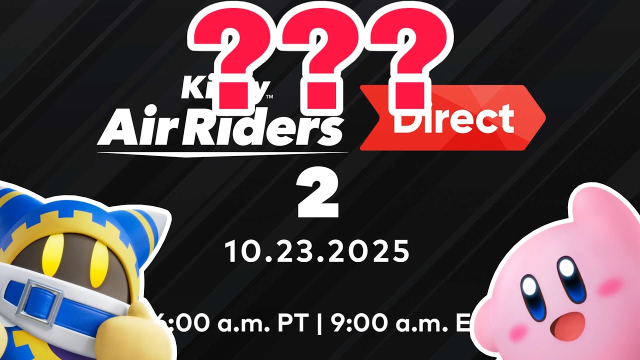 ANOTHER KIRBY AIR RIDERS DIRECT??