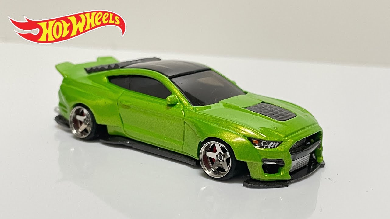 FORD MUSTANG SHELBY GT500 Wide Body Hot Wheels Custom