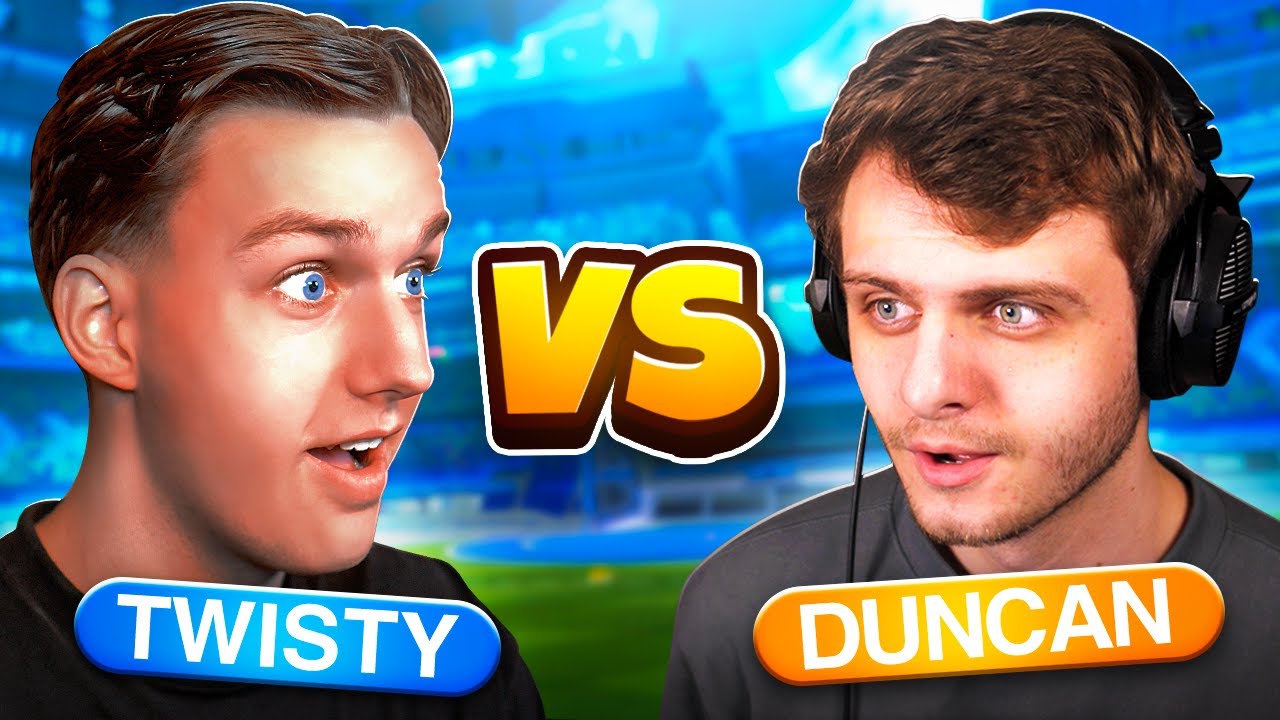 Twisty vs Djuncan PENALTY BATTLE op Rocket League..