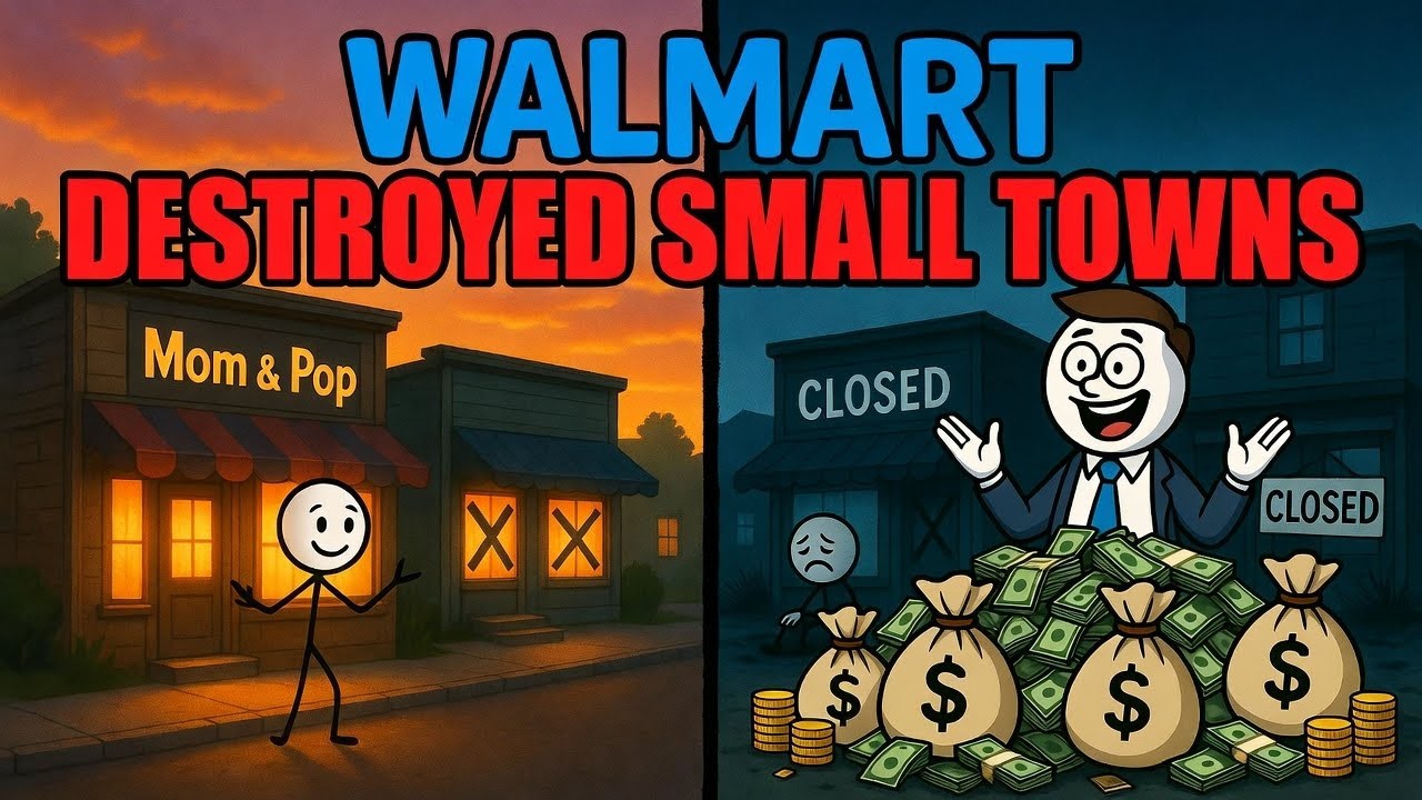 Как Walmart уничтожил маленькие американские городки (и разбогател)