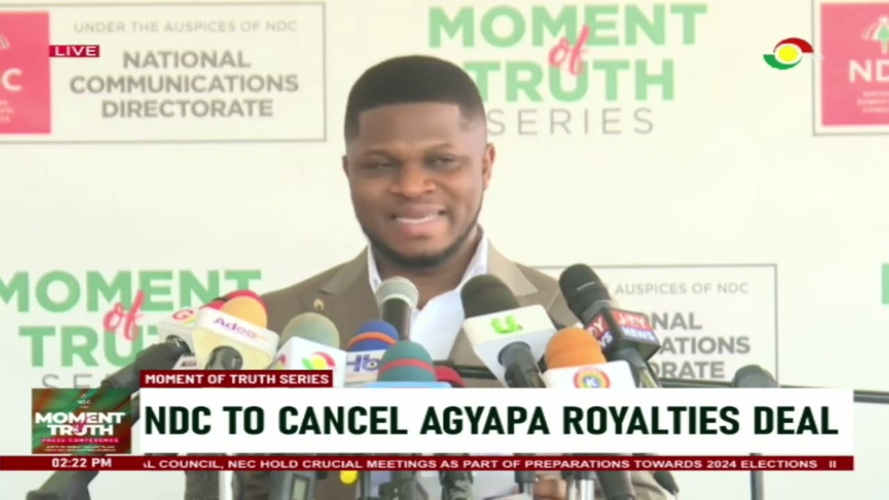 Agyapa Royalties Deal: NDC Claims $12M Was Wasted and Misappropriated