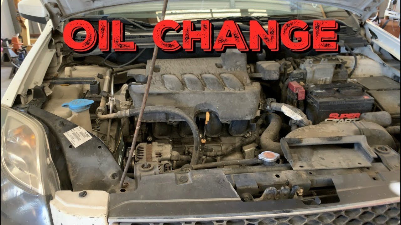 07-12 Nissan Sentra Oil Change  with Basic Tools