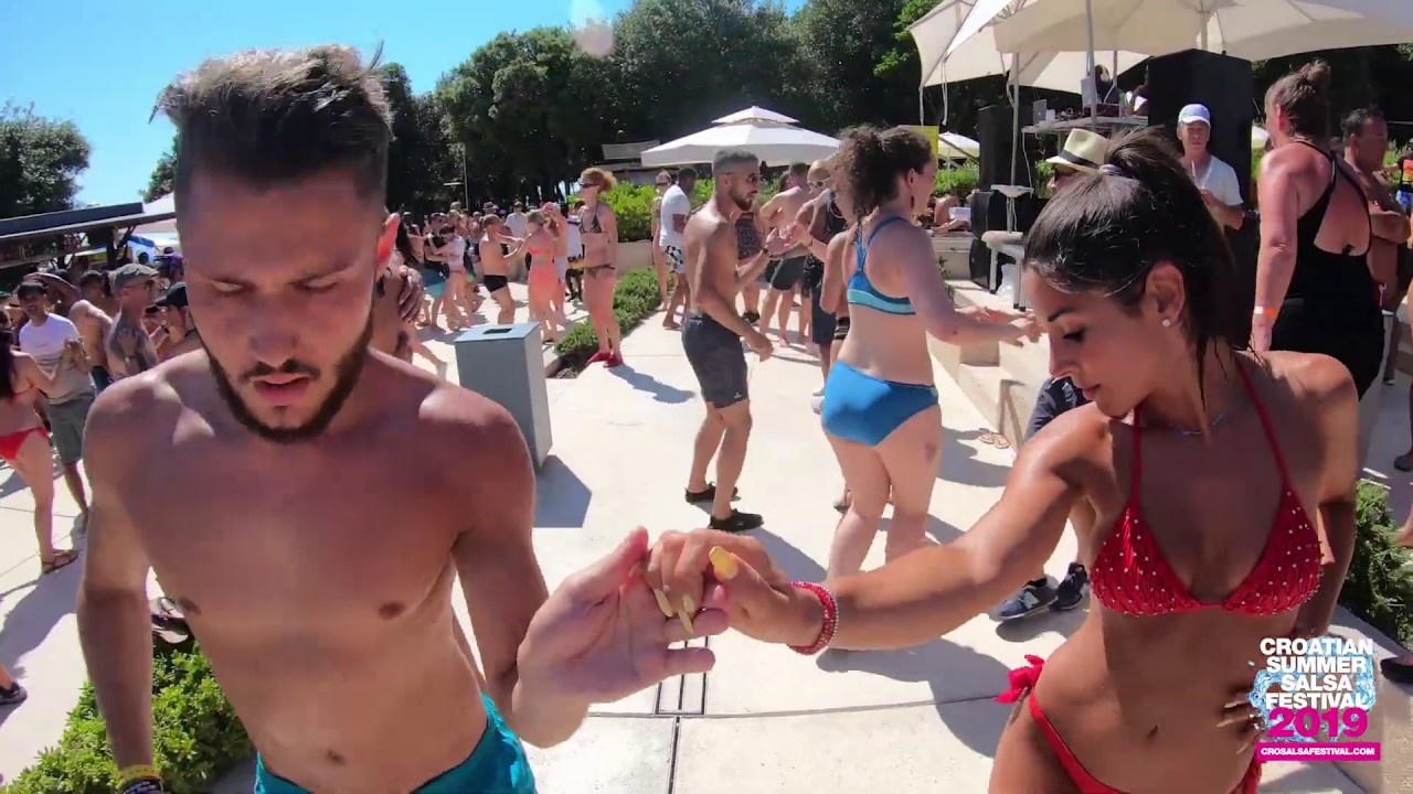 Fabio & Martina - social dancing @ AMARIN BEACH PARTY, CSSF19