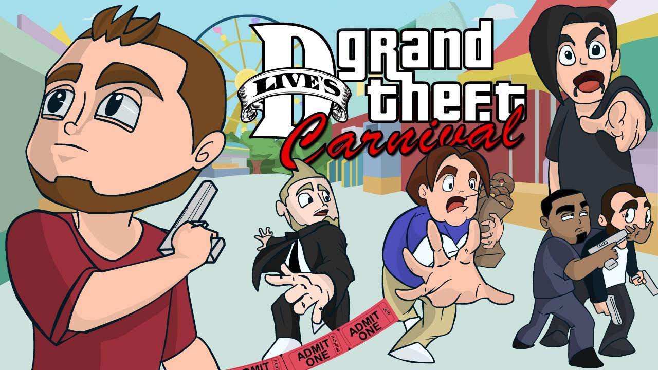 Dlive Animated | Donuts & Explosions! | Grand Theft Auto 5 (GTA 5)