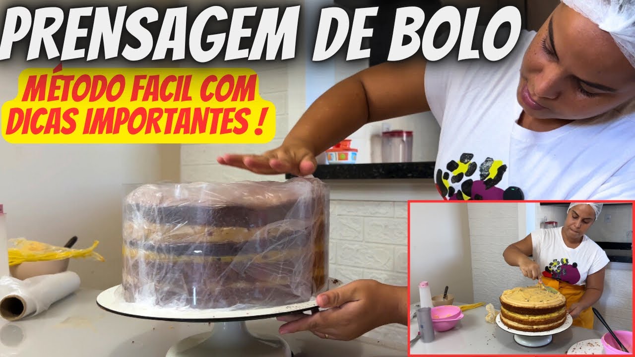 “ SEGREDO “DE PRENSAGEM DE BOLO QUE MUITA GENTE NÃO SABE