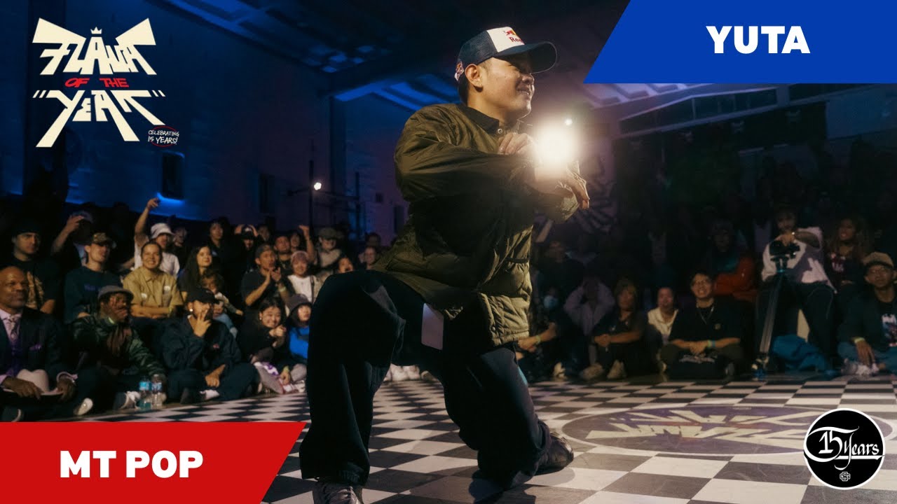 MT POP VS YUTA - POPPING SEMI FINALS - FLAVA OF THE YEAR 2025
