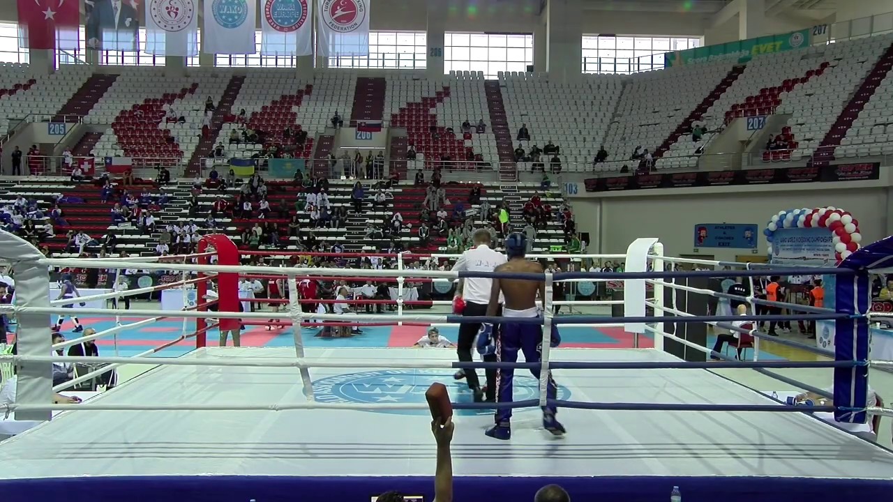 Yerlan Shagban v Jean Christopher Warren Robertson WAKO World Championships 2019