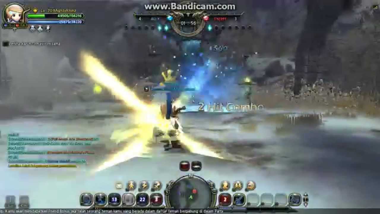Dragon Nest INA [PVP] - Adept Skill Combo vs Raven