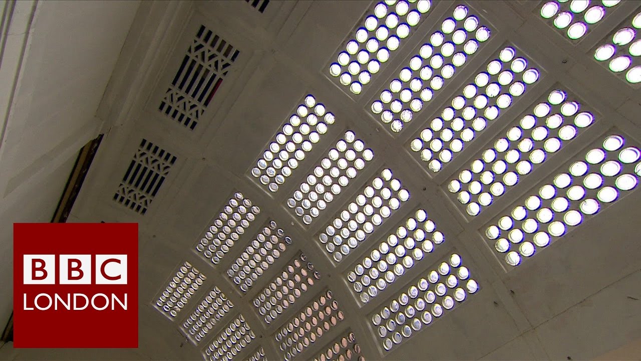 Art deco ceiling rediscovered in Peckham &ndash; BBC London News