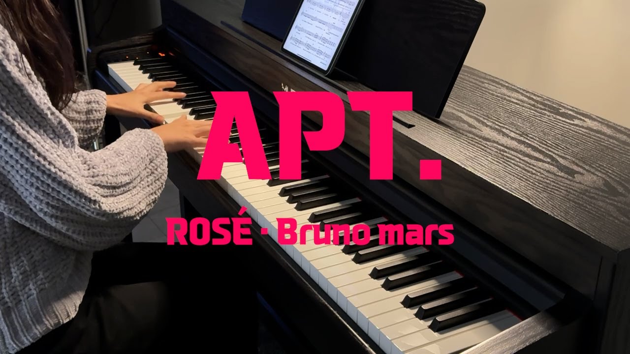 APT - ROSE & Bruno Mars | Piano Cover (MUDIS MF-300L Plus)