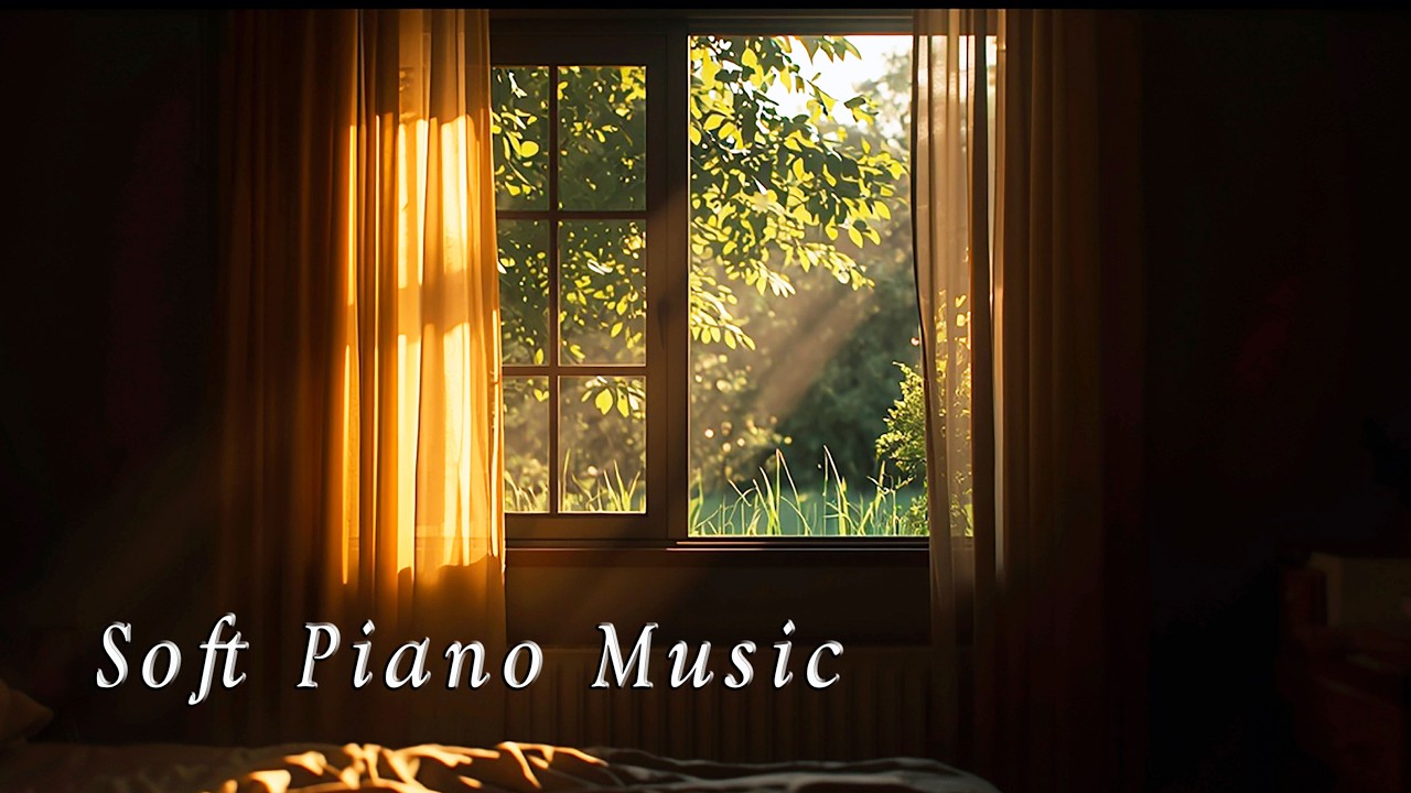 Quiet Morning Light | Soft Piano Music | Calm Atmosphere (2.5 Hours)