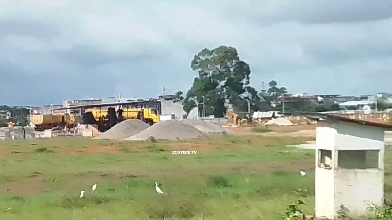LE CHU D'ABOBO COMMENCE À SORTIR DE TERRE.