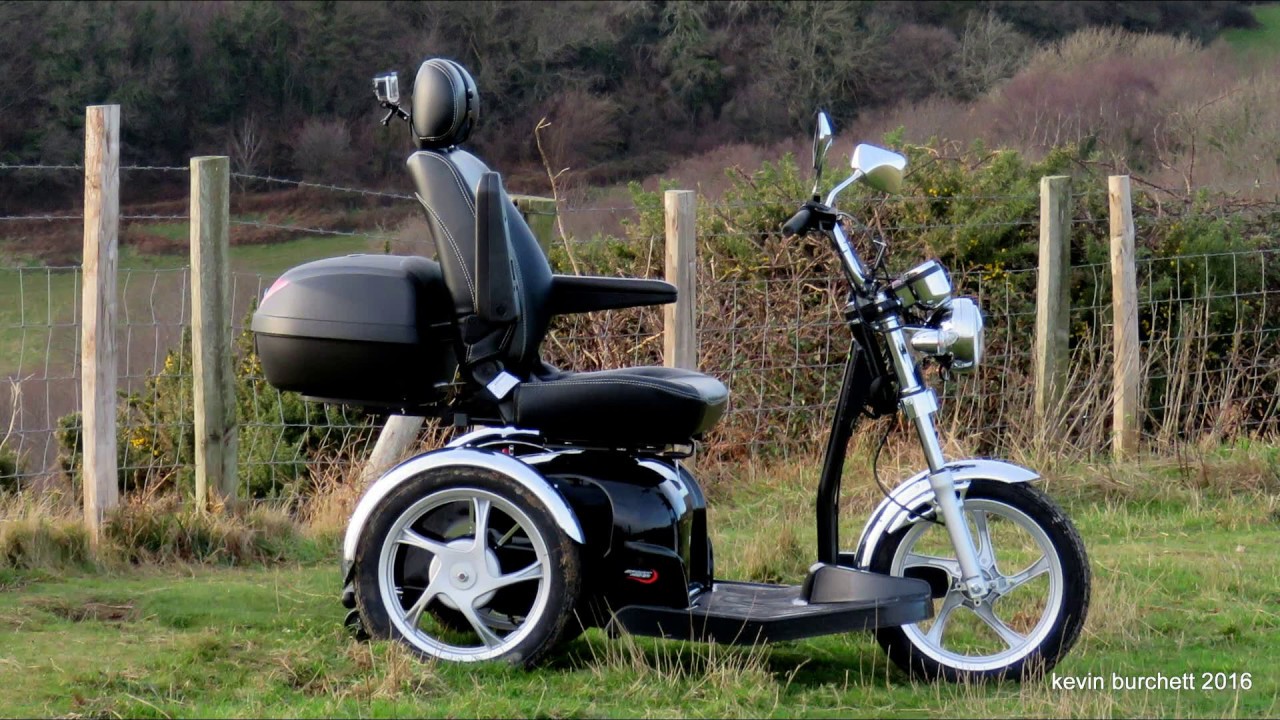 my first little trip on my new DRIVE SPORT RIDER  mobility scooter