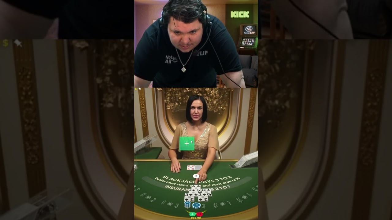 Je gagne 100,000€ au Blackjack… Un truc de fou !