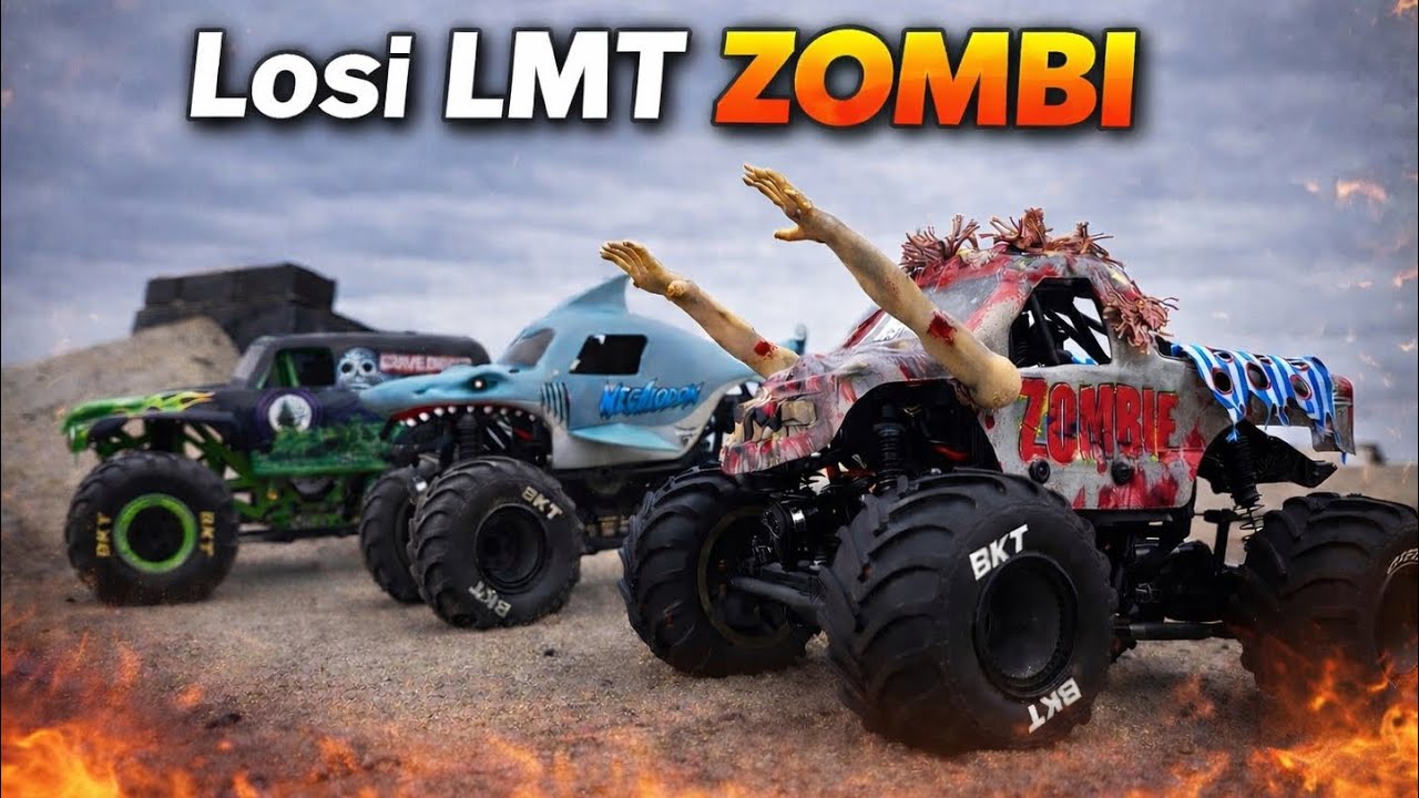 New Losi LMT Mini Zombie Monster Truck! 