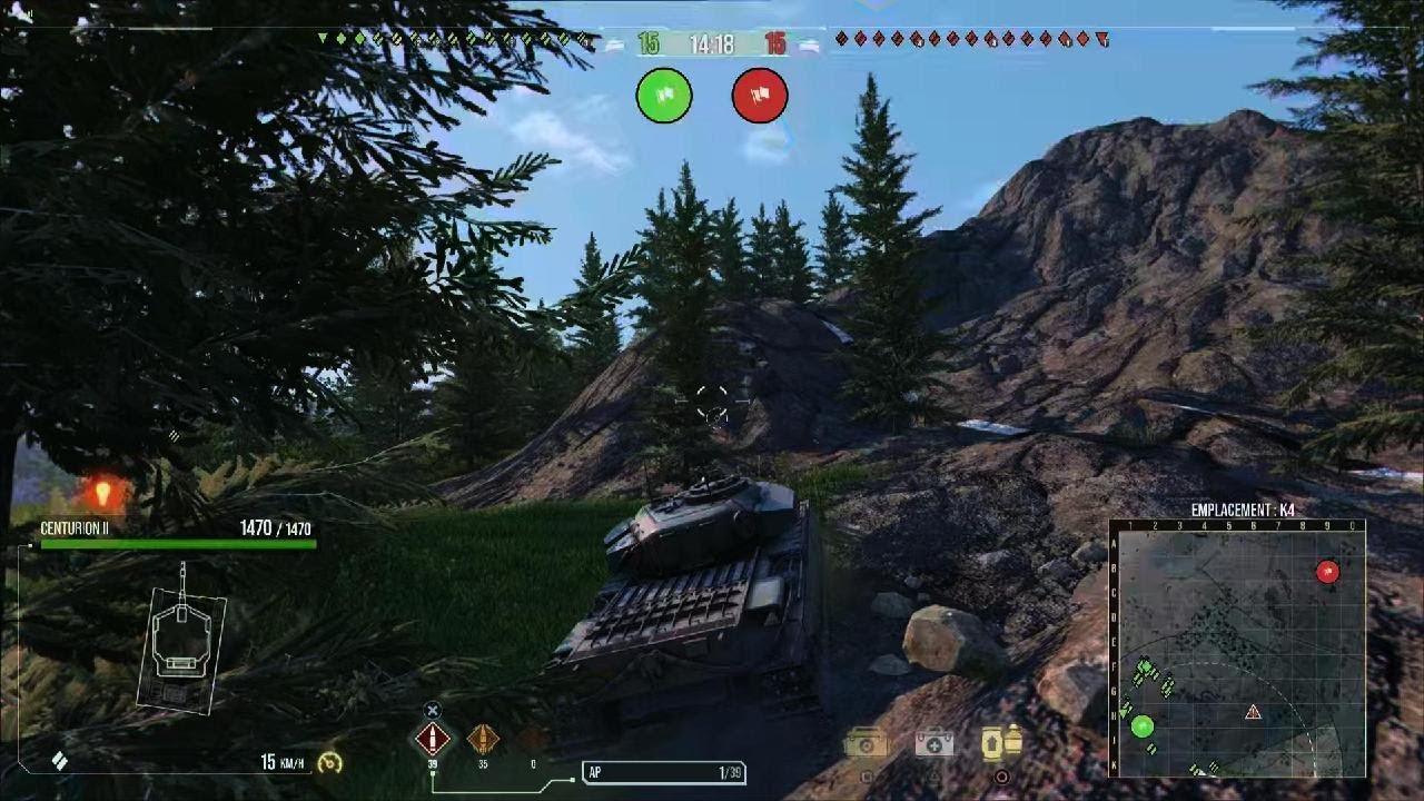 Centurion II     Obsol&egrave;te gun but funny gameplay      WoT console PS5