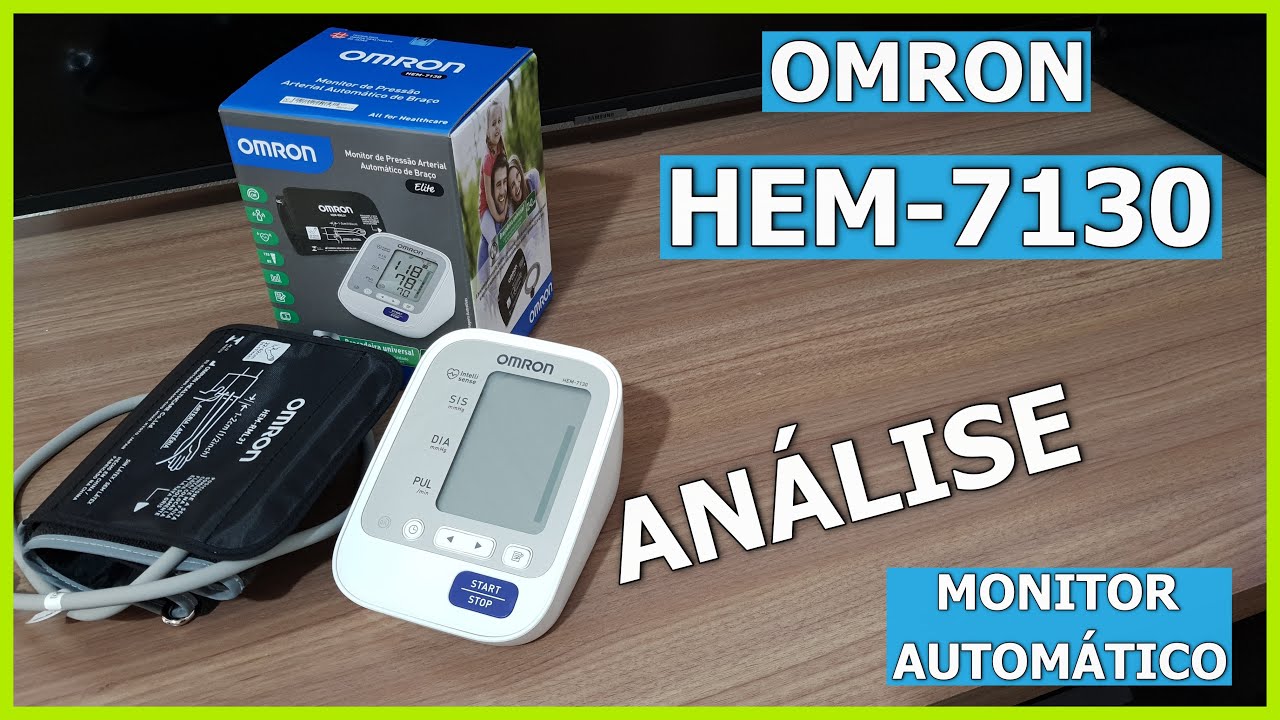 Monitor de Pressão Arterial de Braço Elite Omron | HEM 7130 BR Omron - REVIEW